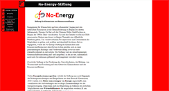 Desktop Screenshot of no-energy.de